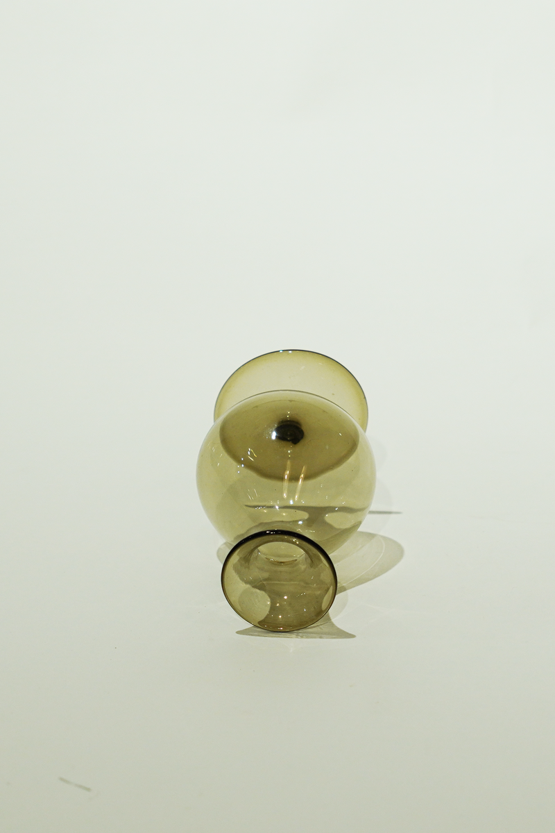 LIGHT GLASS-65  NR-KR-370　Lauscha VINTAGE FLOWERVASE