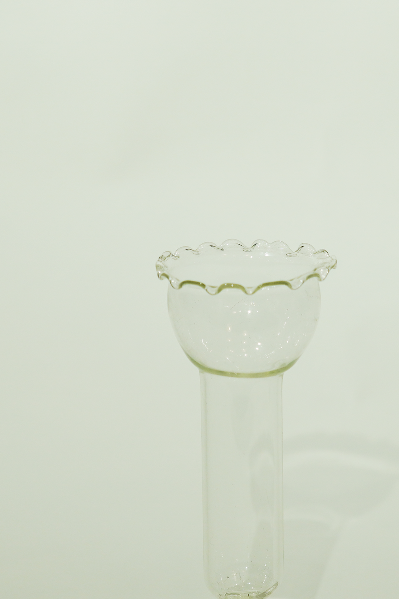 LIGHT GLASS-66  NR-KR-371　Lauscha VINTAGE FLOWERVASE