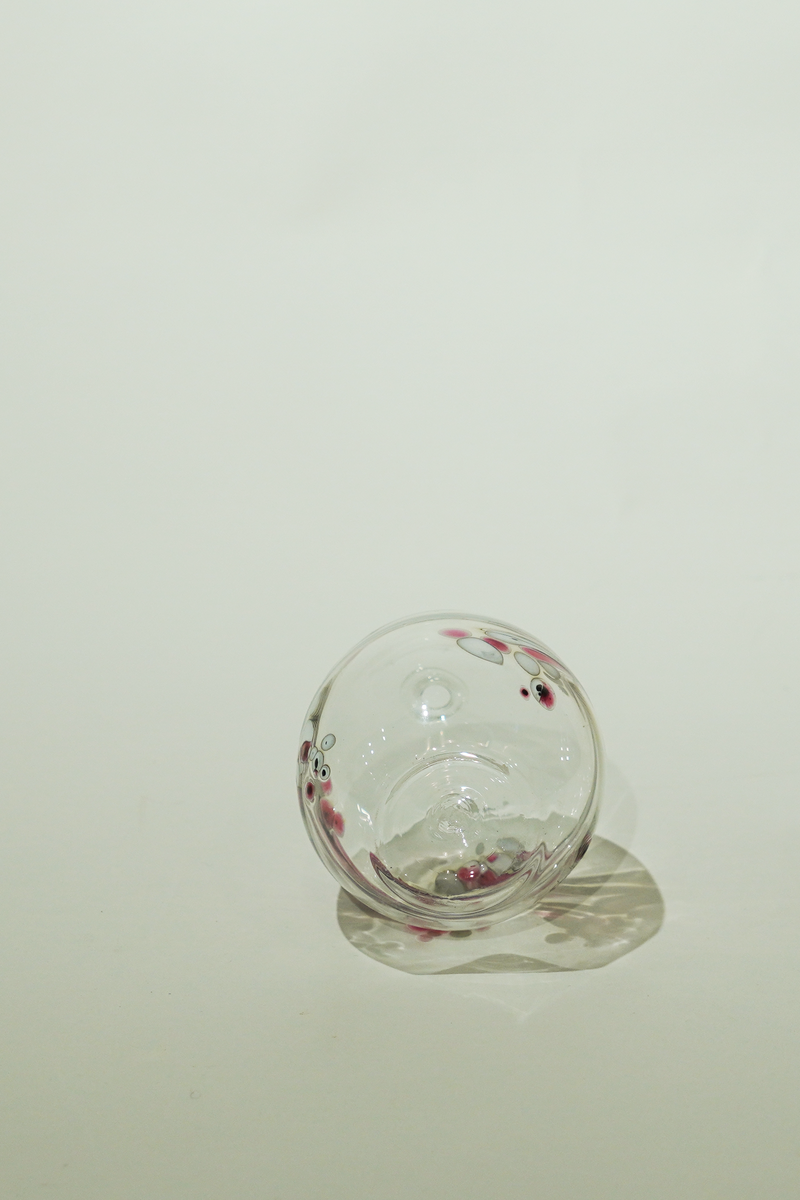 LIGHT GLASS-83  NR-KR-388　Lauscha VINTAGE FLOWERVASE