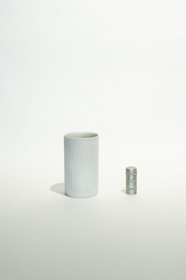 PORCELAIN VASE - 27 VINTAGE OP ART VASE