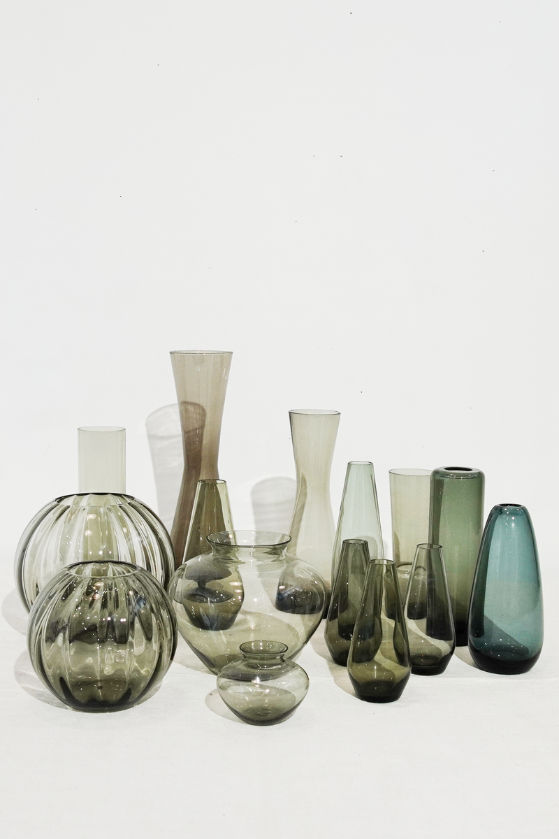 Vintage Glass Flower Vase ヴィンテージ ガラスベース [ウィルヘルム