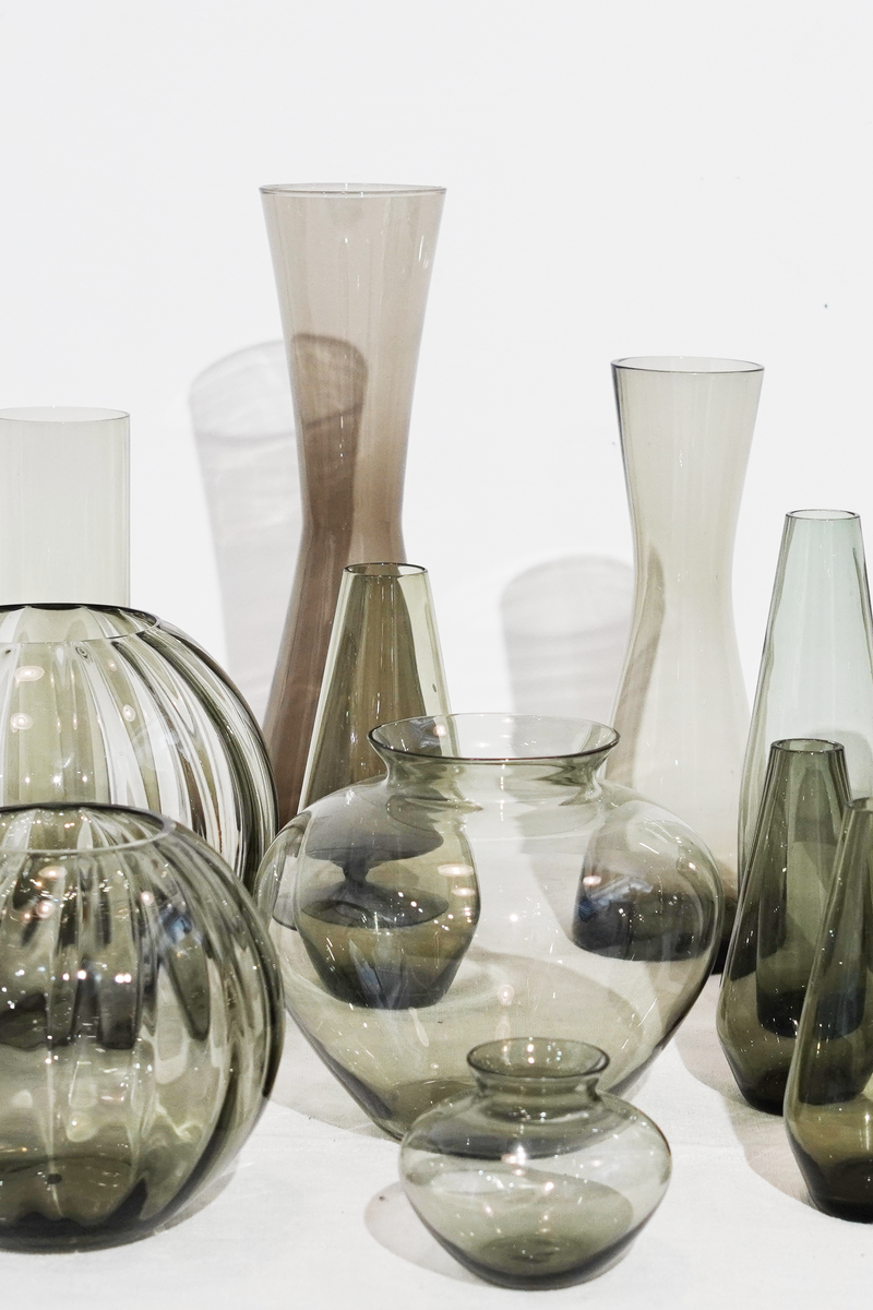 独1950年代　Wagenfeld for WMF 453 ヴィンテージ・ベース Vintage Glass Flower Vase ヴィンテージ ガラスベース [ウィルヘルム