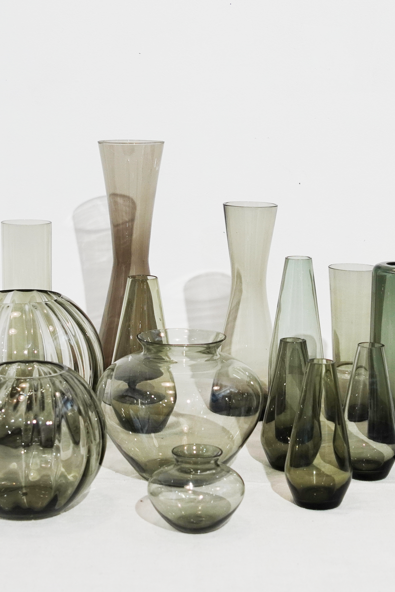 Vintage Glass Flower Vase ヴィンテージ ガラスベース [ウィルヘルム Vintage Glass Flower Vase ヴィンテージ ガラスベース [ウィルヘルム