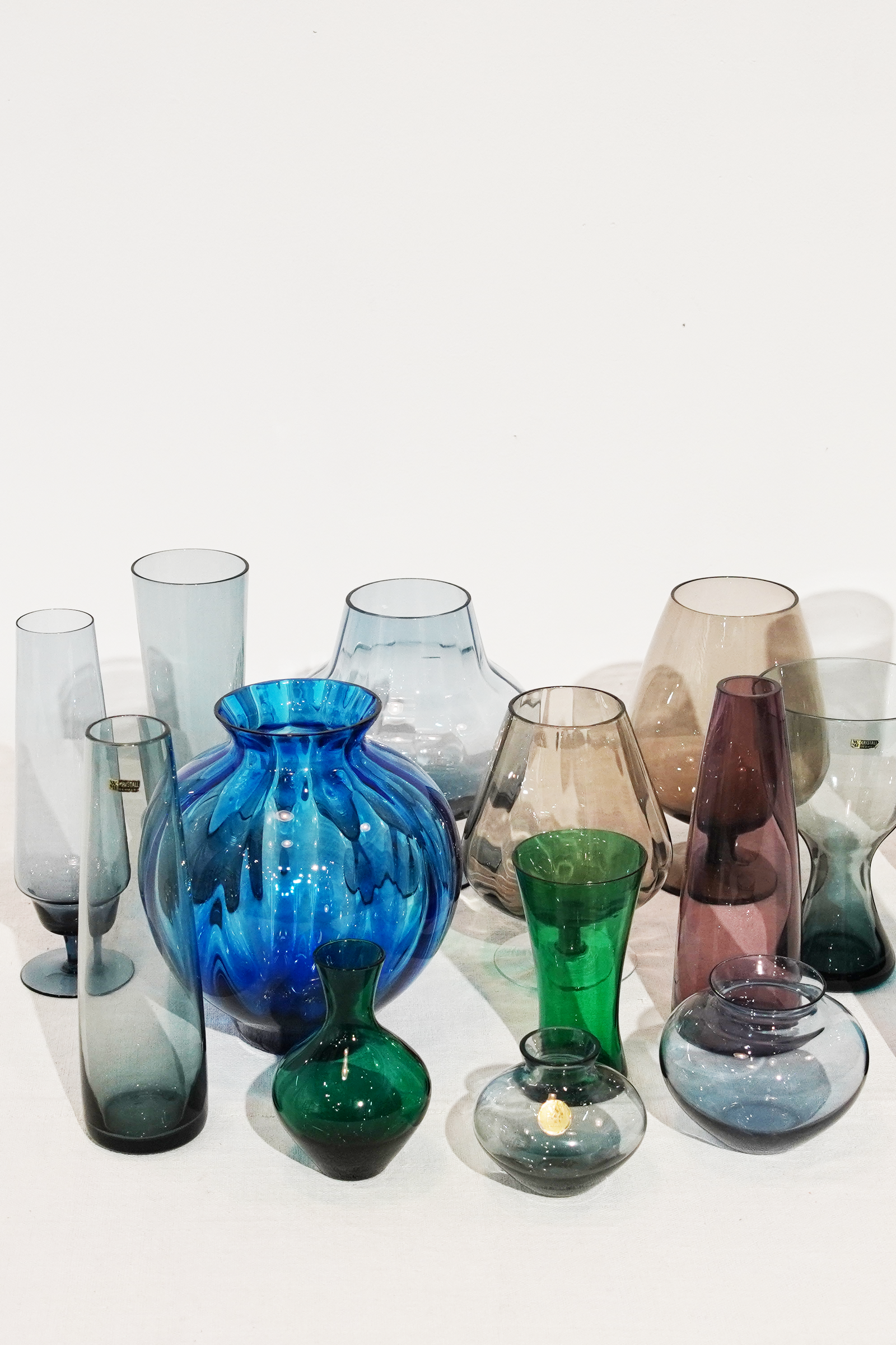 Vintage Glass Flower Vase ヴィンテージ ガラスベース [ウィルヘルム