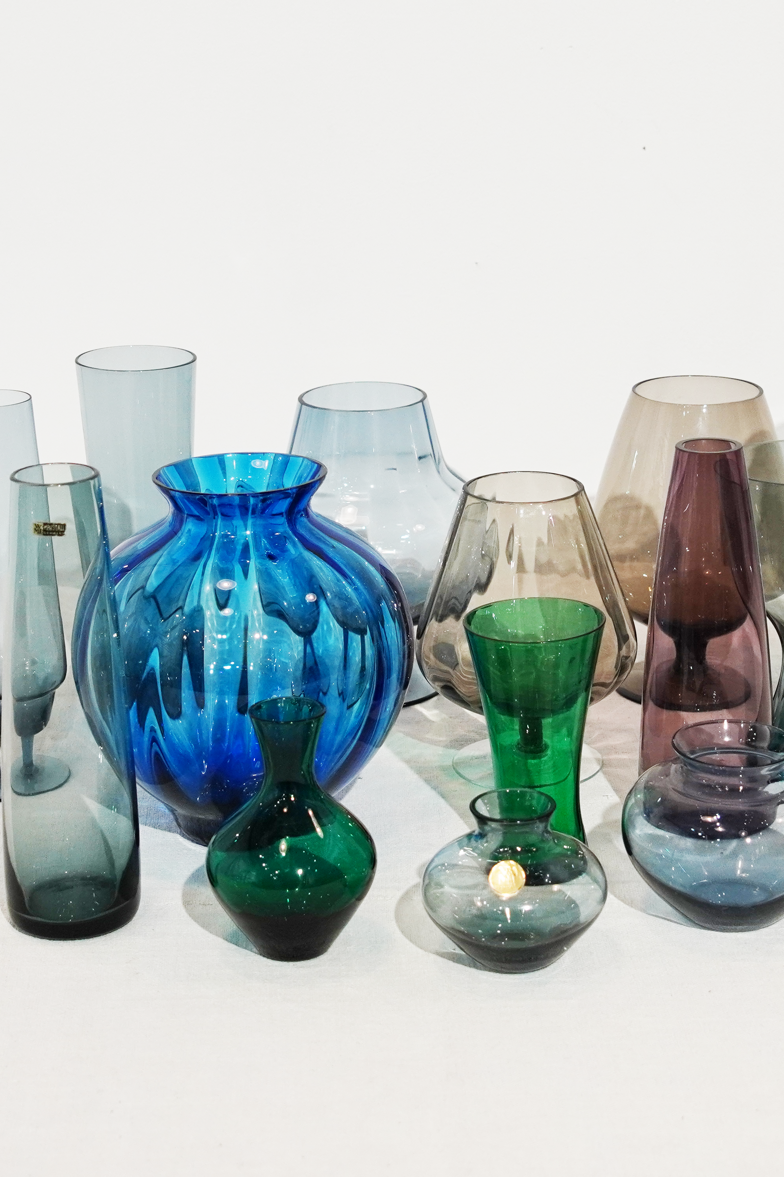 Vintage Glass Flower Vase ヴィンテージ ガラスベース [ウィルヘルム