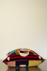 AVANI　Cashmere Patchwork Cushion　K-C IMPULSE  カシミアパッチワーククッション　K-C 衝動