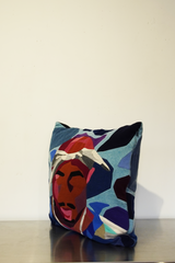 AVANI　Cashmere Patchwork Cushion  2-P  VOICE  カシミアパッチワーククッション  2-P  声
