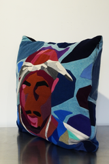AVANI　Cashmere Patchwork Cushion  2-P  VOICE  カシミアパッチワーククッション  2-P  声