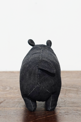 OMERSA DENIM HIPPOPOTAMUS MINIATURE