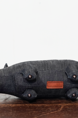 OMERSA DENIM HIPPOPOTAMUS MINIATURE
