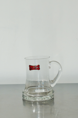 1950's WMF Wilhelm Wagenfeld Vintage Glass Beer Mug "die Gläser Idee" West Germany