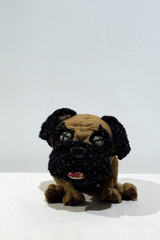 yuya inagawa handmade PUG doll object　ハンドメイド パグ