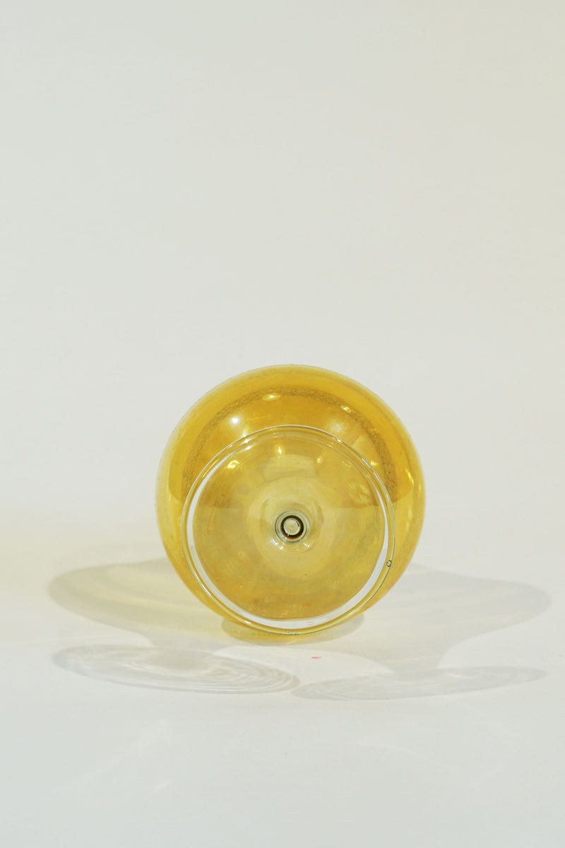 LIGHT GLASS VASE NR-663　Lauscha(ラウシャ）吹きガラスフラワーベース