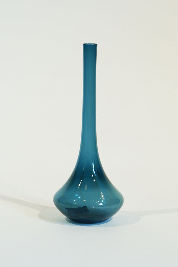 LIGHT GLASS VASE-1 NR-KR-173　Lauscha(ラウシャ）吹きガラスフラワーベース