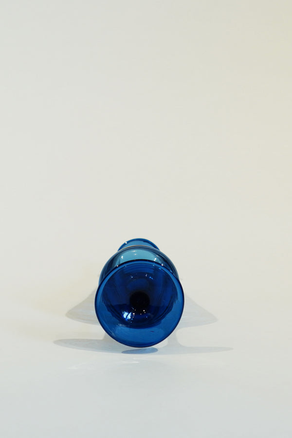 LIGHT GLASS VASE-34 NR-KR-206　Lauscha(ラウシャ）吹きガラスフラワーベース