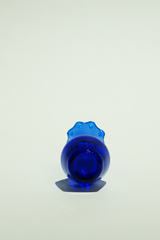 LIGHT GLASS VASE-60 NR-KR-365　Lauscha(ラウシャ）吹きガラスフラワーベース