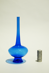 LIGHT GLASS VASE-102 NR-KR-407　Lauscha(ラウシャ）吹きガラスフラワーベース