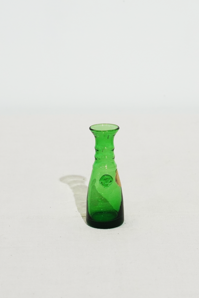 Glass Vase, Vintage Glass Base [Wilhelm Wagenfeld - WMF] SW_34