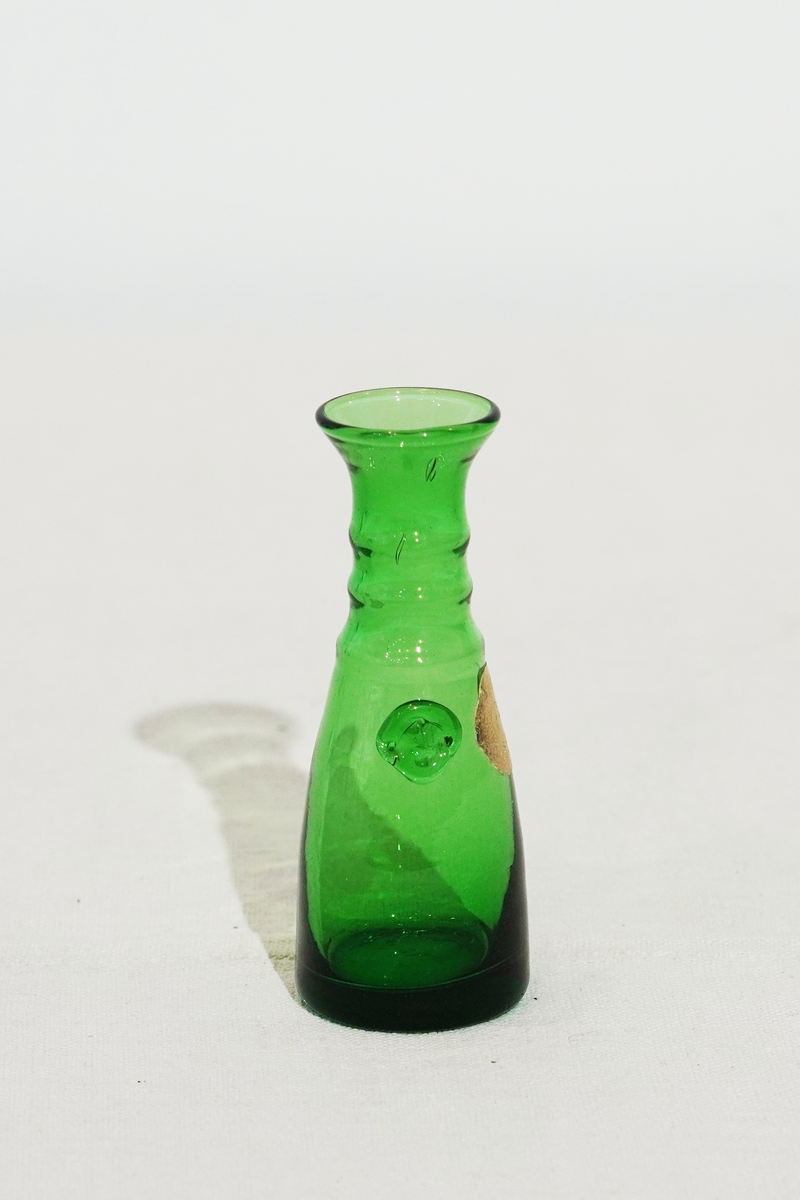 Glass Vase, Vintage Glass Base [Wilhelm Wagenfeld - WMF] SW_34