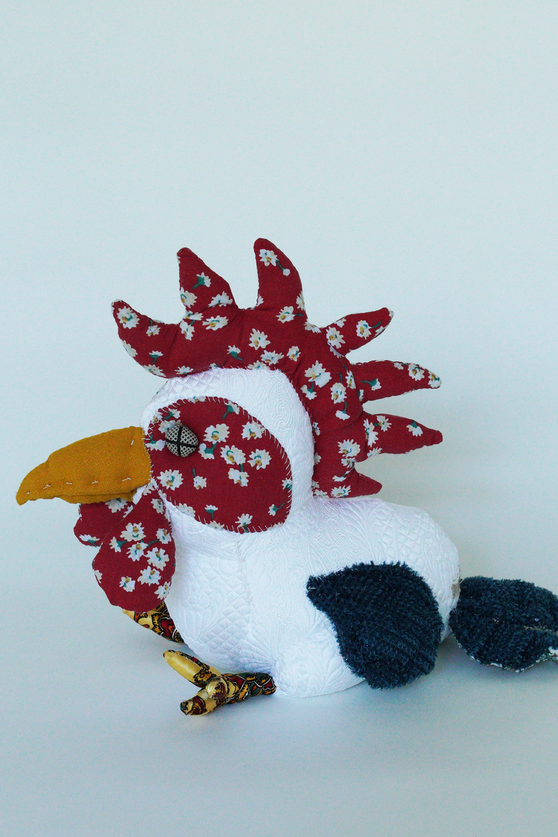 yuya inagawa  handmade CHICKEN  doll object　ハンドメイド　チキン