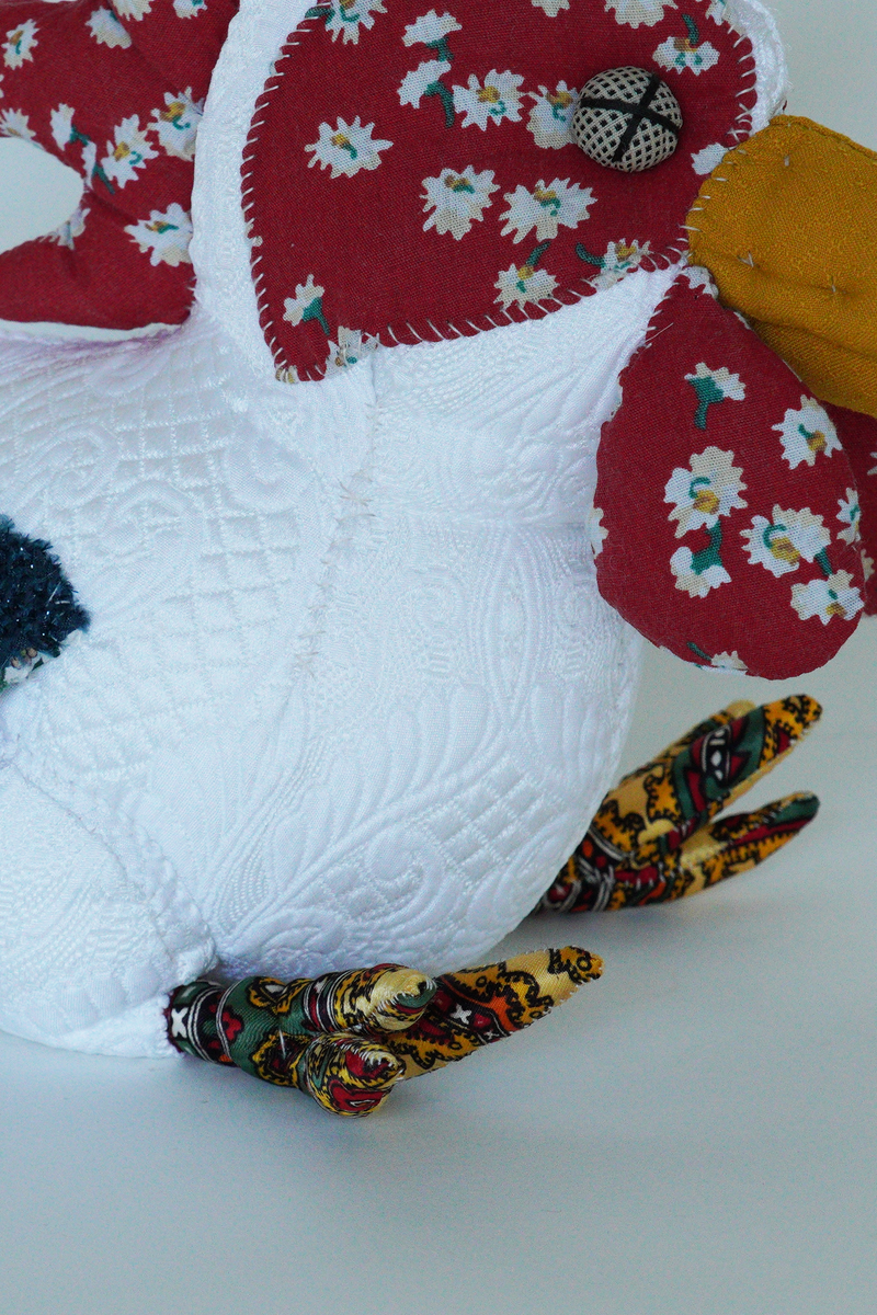 yuya inagawa  handmade CHICKEN  doll object　ハンドメイド　チキン