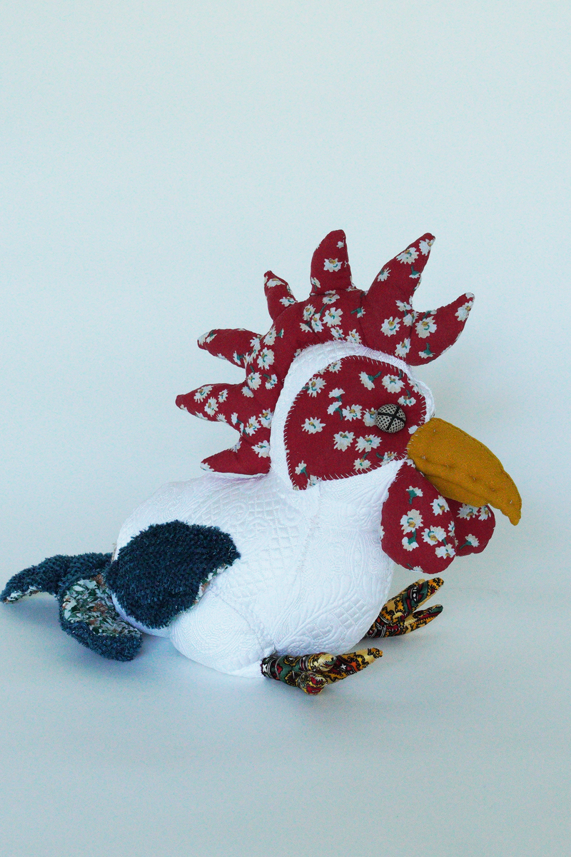 yuya inagawa  handmade CHICKEN  doll object　ハンドメイド　チキン