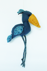 yuya inagawa　handmade SHOEBILL doll object　ハンドメイド　ハシビロコウ‐pre