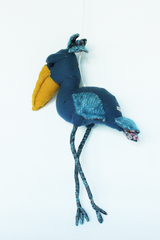 yuya inagawa　handmade SHOEBILL doll object　ハンドメイド　ハシビロコウ‐pre