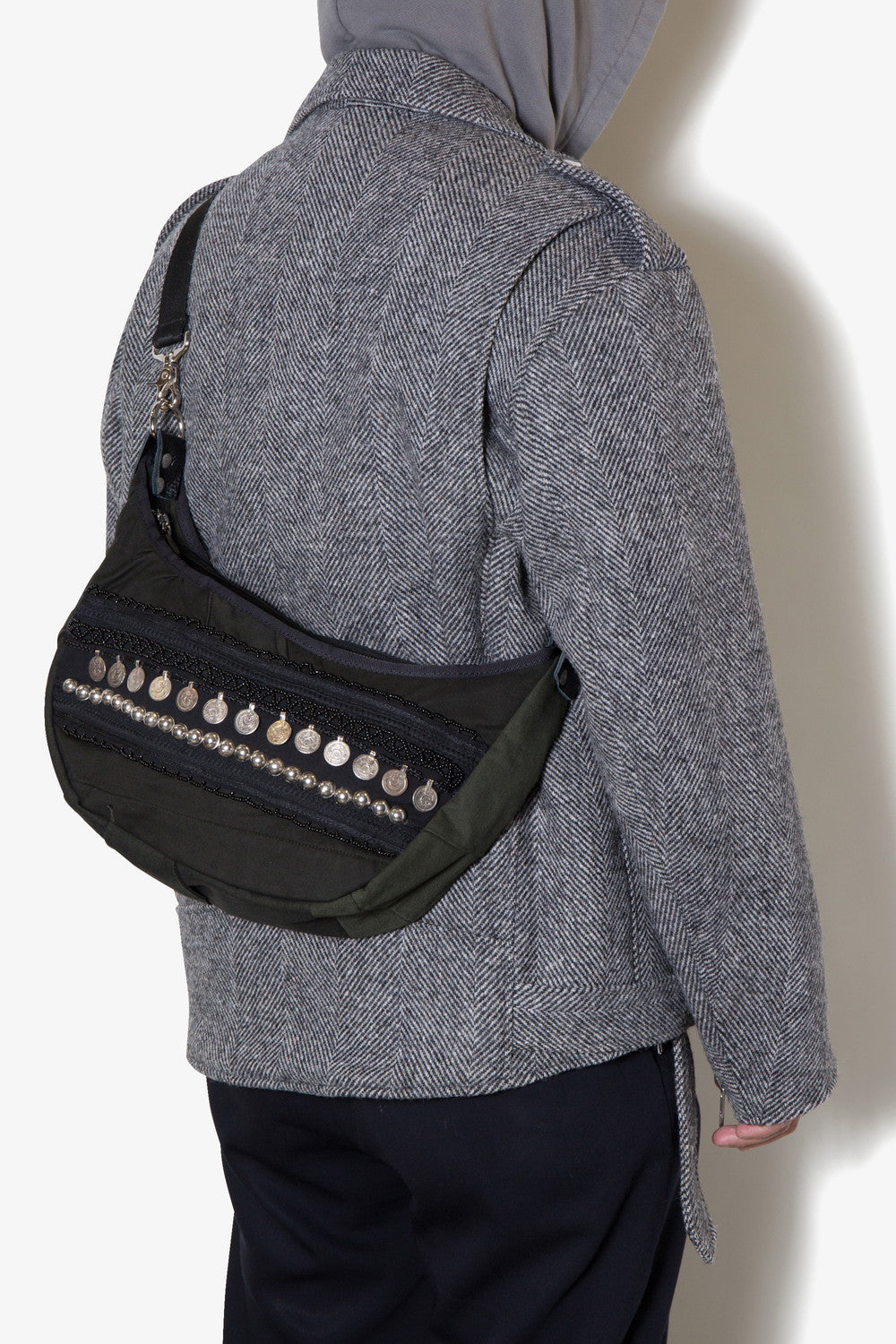 バッグ 1982114251 Afgan messenger bag black 1982114251 Afgan Banana Bag – SwTRAS