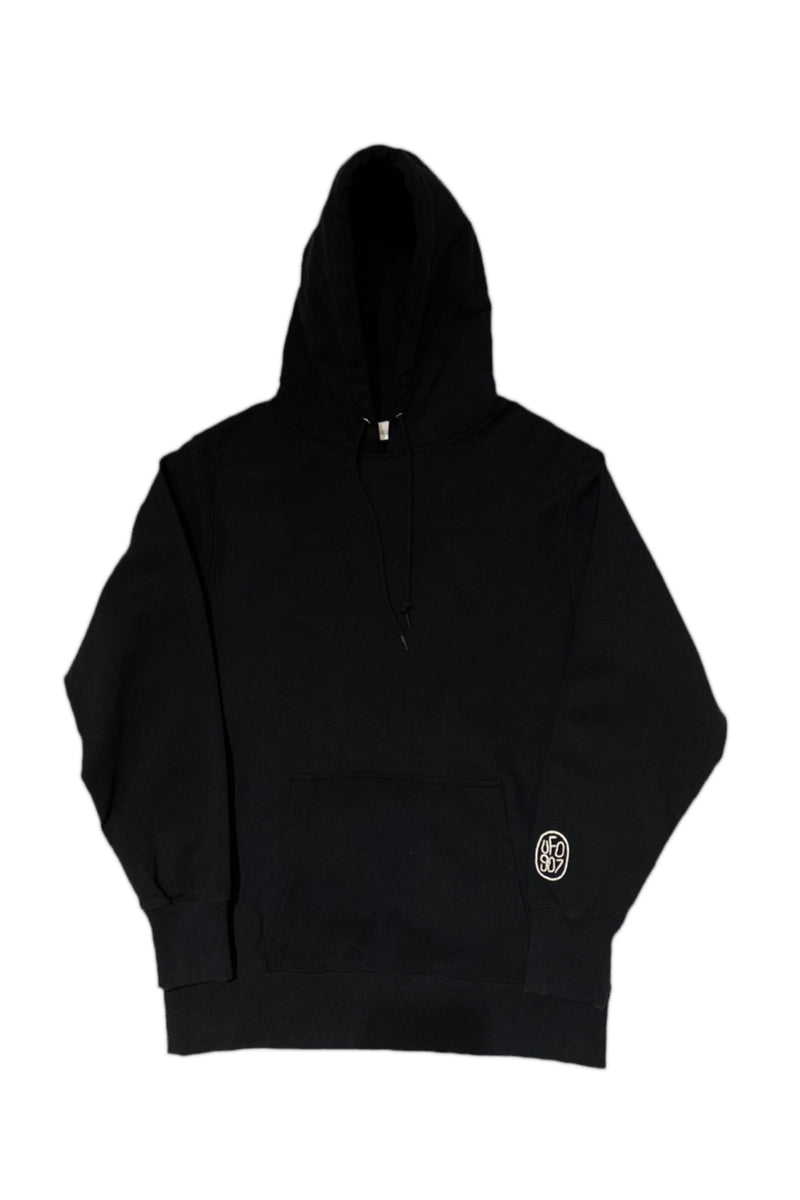 UFO907  SUNGLASSES HOODIE BLACK