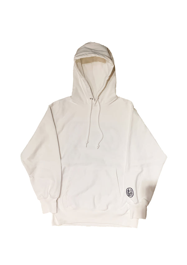 UFO907  SUNGLASSES HOODIE WHITE